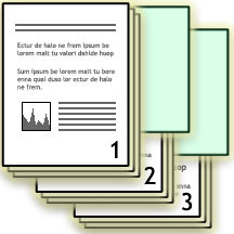 Illustration of adding slipsheets