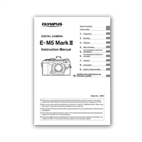 E-M5 Mark III Manual