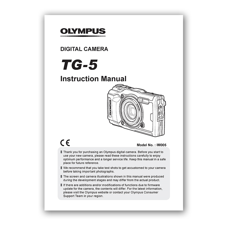 Tough Camera Manuals