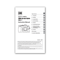 OM SYSTEM OM-1 Manual